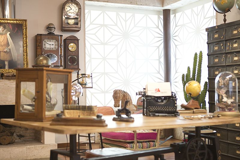 El despacho de Villamandona es un lugar para la inspiración