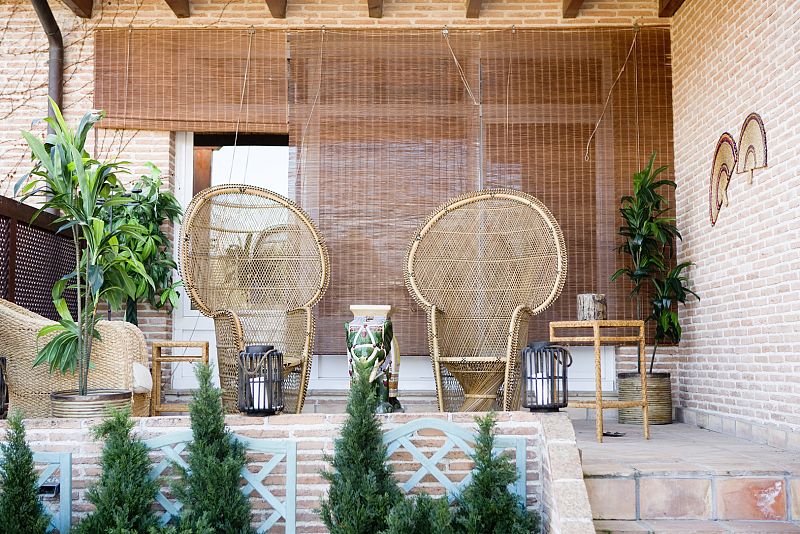 La terraza de Villamandona