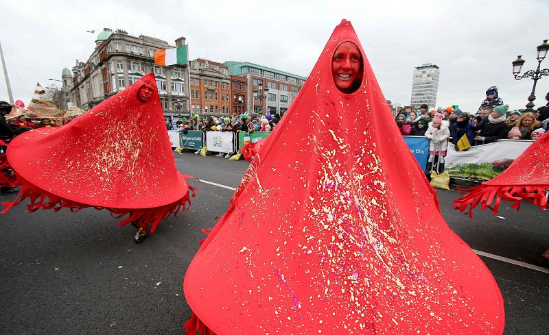 Desfile de San Patricio en Dublín