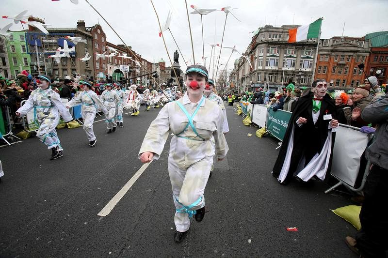 Desfile de San Patricio en Dublín