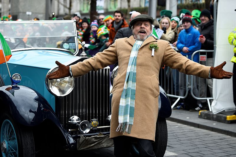 Desfile de San Patricio en Dublín