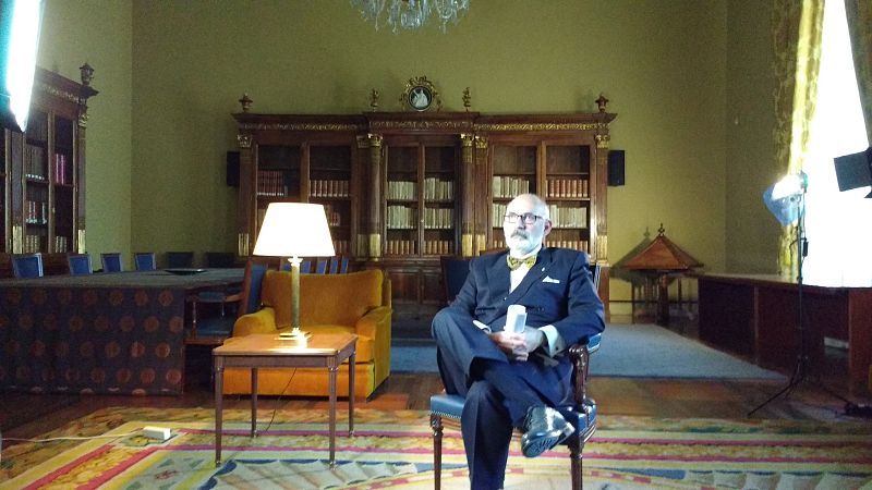 Entrevistamos a Alfredo Álvar en la Biblioteca Nacional
