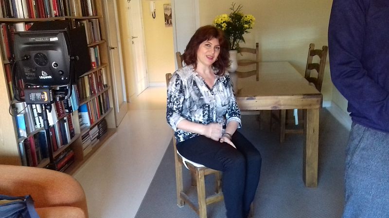 Paloma Masa, sobrina nieta de Martina Barroso, una de Las 13 rosas