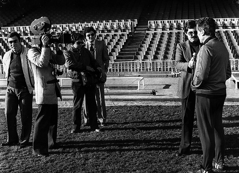 1980 Luis MIguel López Helenio Herrera Sobre el terreno