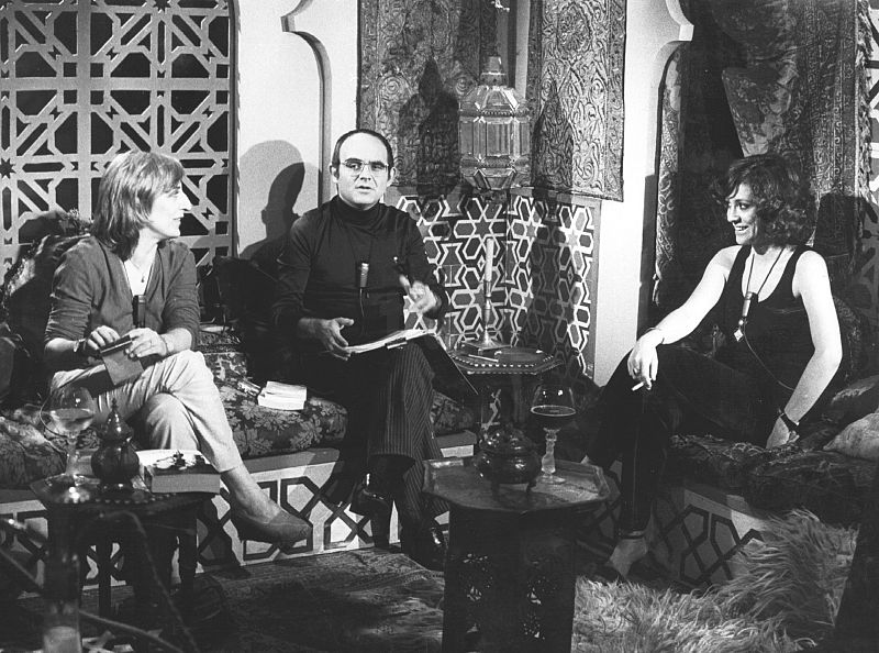 1981 Marta Pessarrodona Terenci Moix Montserrat Roig Terenci a la fresca