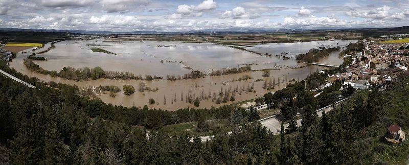 Inundaciones en Navarra