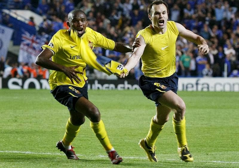 El gol de Stamford Bridge, el gol de Iniesta más recordado para los culés.