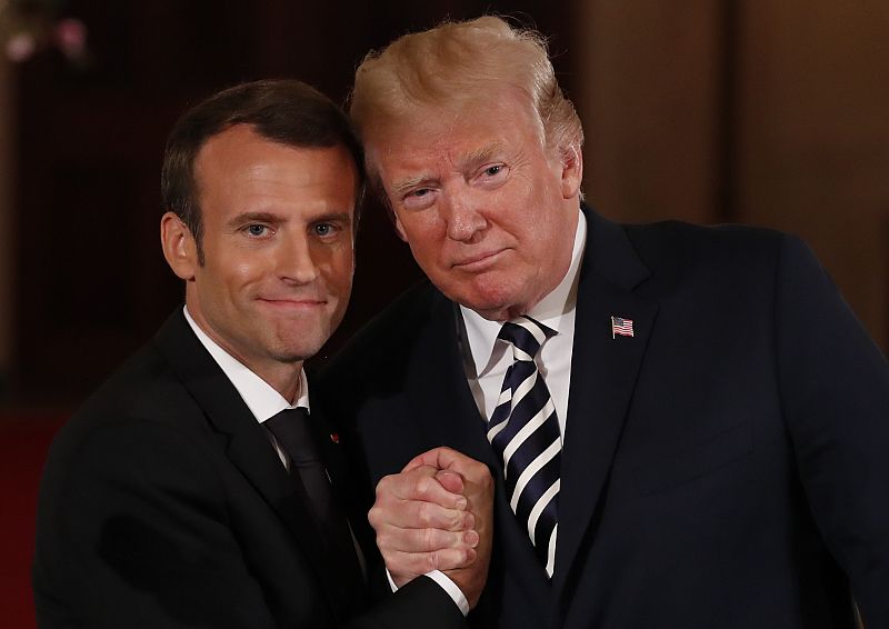 Trump y Macron alaban su "alianza duradera"