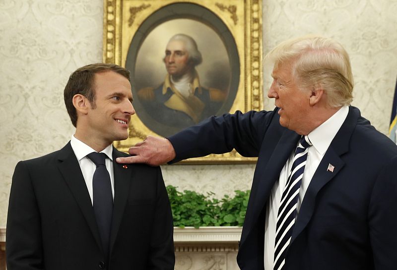 Trump y Macron refuerzan su relación "especial"