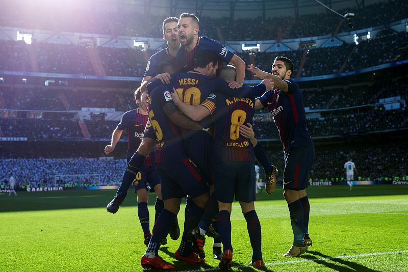 La victoria incontestable en el Santiago Bernabéu dejó la Liga encaminada.