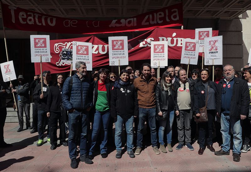 Manifestación con motivo del Primero de Mayo.