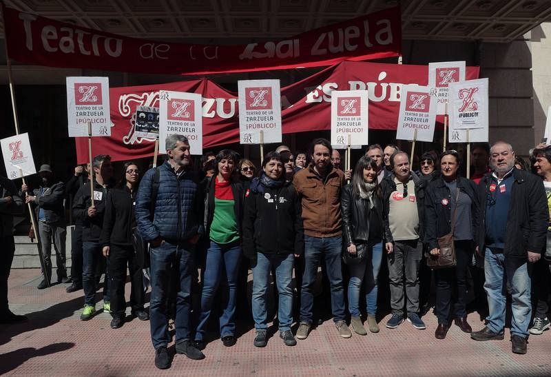 Manifestación con motivo del Primero de Mayo.