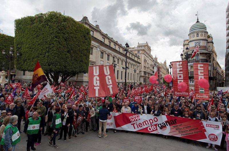 Manifestación en Sevilla