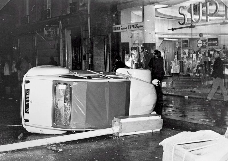 Mayo del 68 - Protestas que provocaron unas elecciones parlamentarias anticipadas