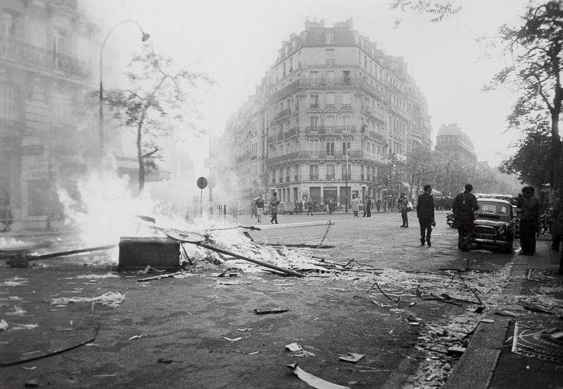 Mayo del 68 - Fuego y enfrentamientos en la huelga general