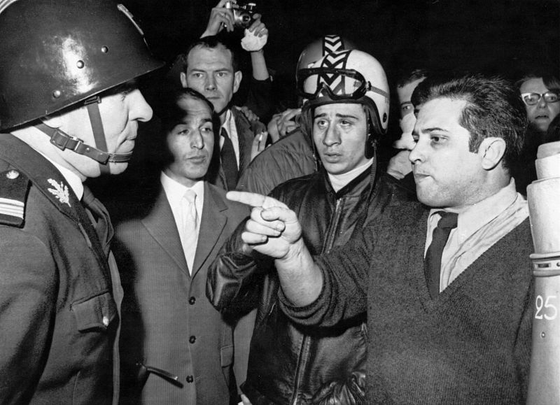 Mayo del 68 - Tras los incidentes en el Barrio Latino de París