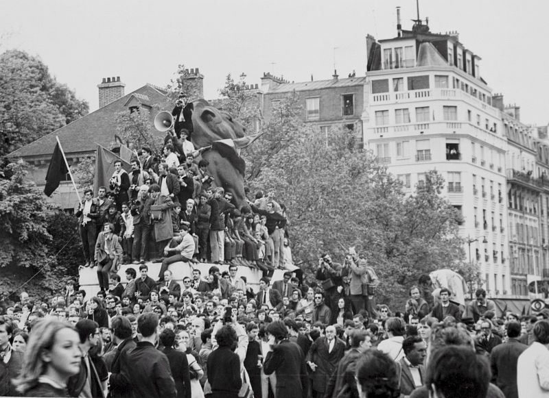 Mayo del 68 - La hoguera del mayo francés conserva sus brasas