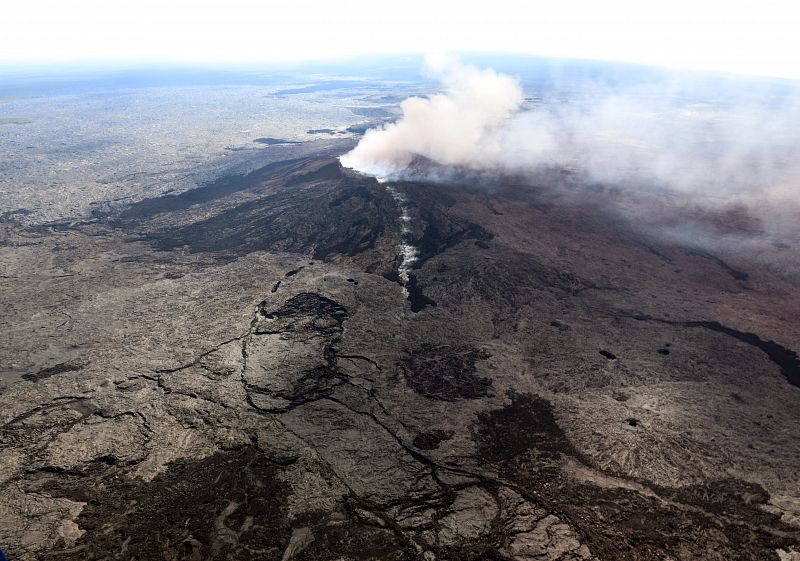 El volcán Kilauea entra en erupción