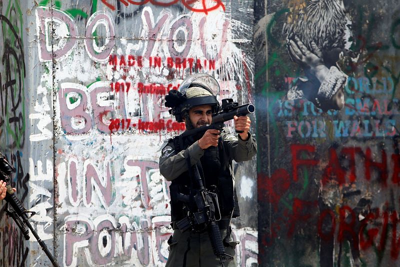 Protestas contra la embajada estadounidense en Jerusalén