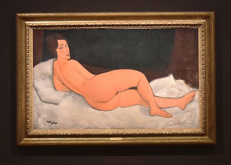 'Desnudo acostado sobre el lado izquierdo' bate el récord de Sotheby's