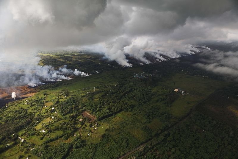 Gases de azufre desde las profundidades de la tierra