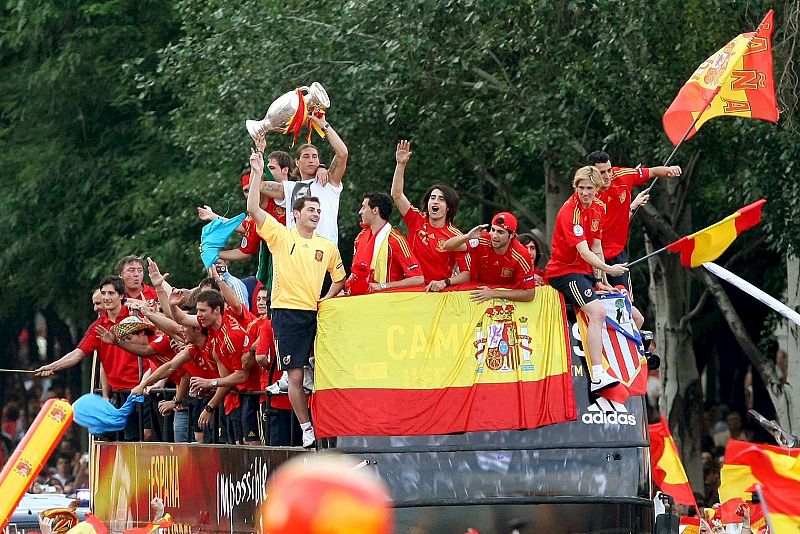 Torres, tras proclamarse campéon de la Eurocopa 2012