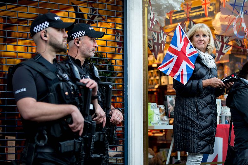 Fuertes medidas de seguridad durante la boda real británica