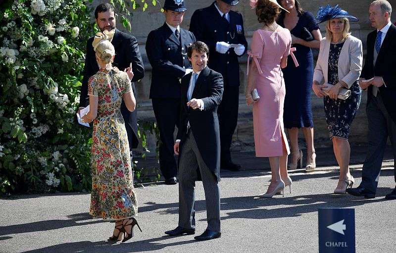 El cantante James Blunt, uno de los invitados a la boda