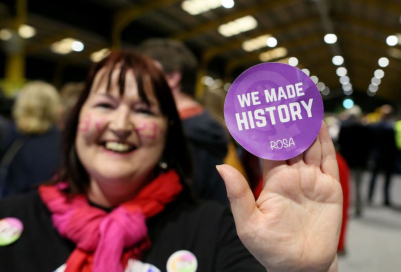 El 'sí' a la reforma para liberalizar el aborto en Irlanda ha ganado con más del 60% de los votos