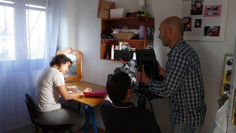 Estefany sueña con ser policía nacional