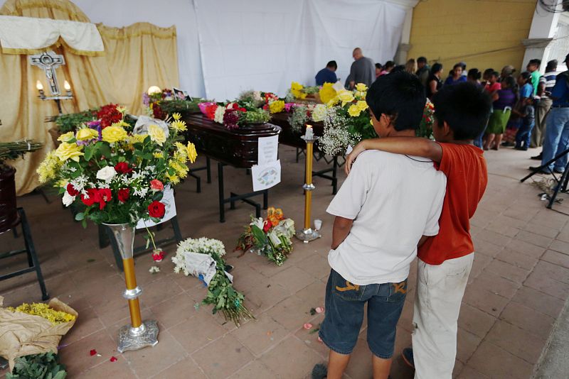 La erupción más violenta del volcán 'Fuego' en Guatemala