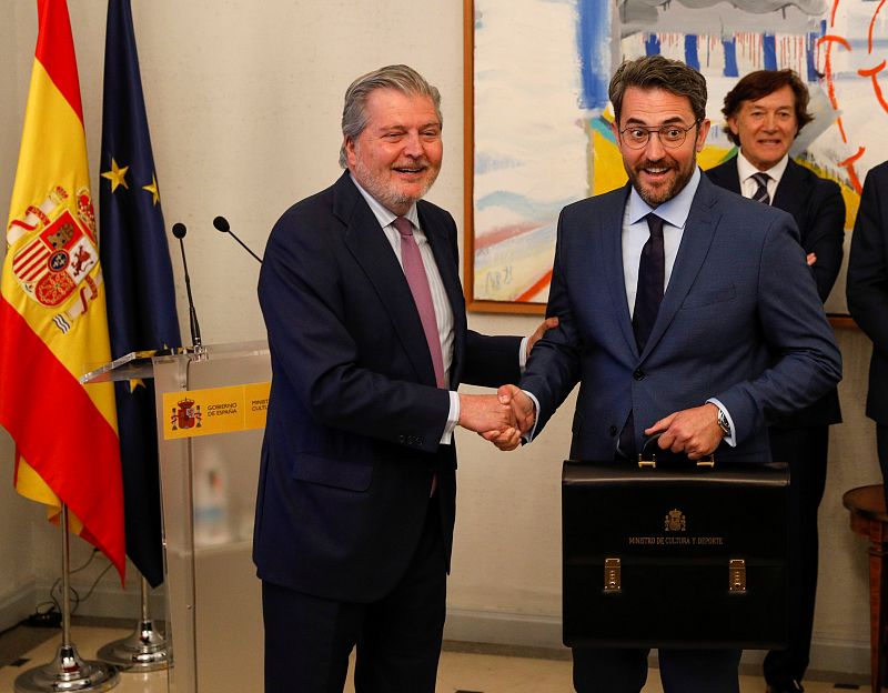 Traspaso de carteras | Cultura: Íñigo Méndez de Vigo - Màxim Huerta