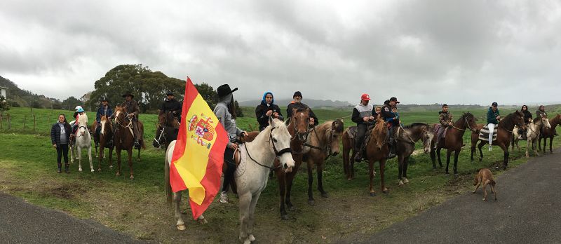 Los Paniora son grandes amantes de los caballos, y estos animales están muy presentes en su vida diaria y en sus celebraciones.
