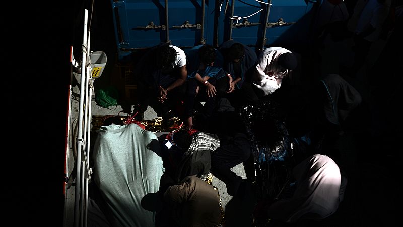 "Nos gusta España porque nos acepta", cuenta a RTVE una nigeriana que lleva 12 años en Libia.