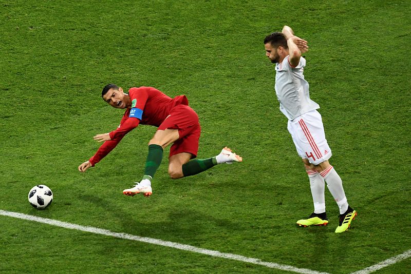 EL VAR EN EL PORTUGAL VS ESPAÑA