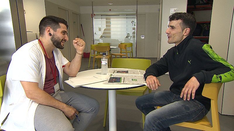 Pau e Isaac en el CAS Baluard