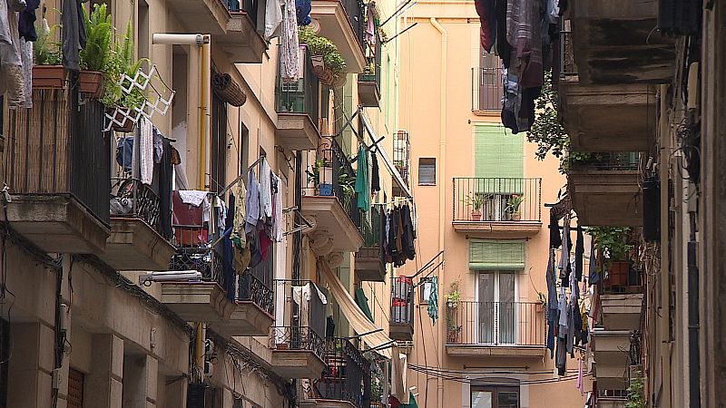 El barrio del Raval en Barcelona