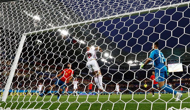 Las mejores imágenes del España-Marruecos