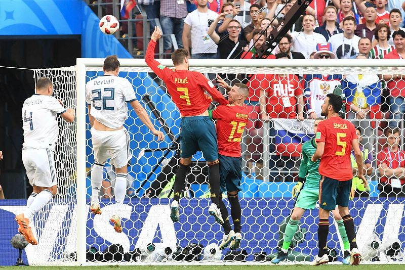 Las mejores imágenes del España-Rusia del Mundial 2018
