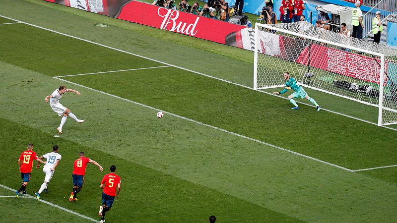 Las mejores imágenes del España-Rusia del Mundial 2018