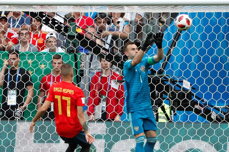 Las mejores imágenes del España-Rusia del Mundial 2018