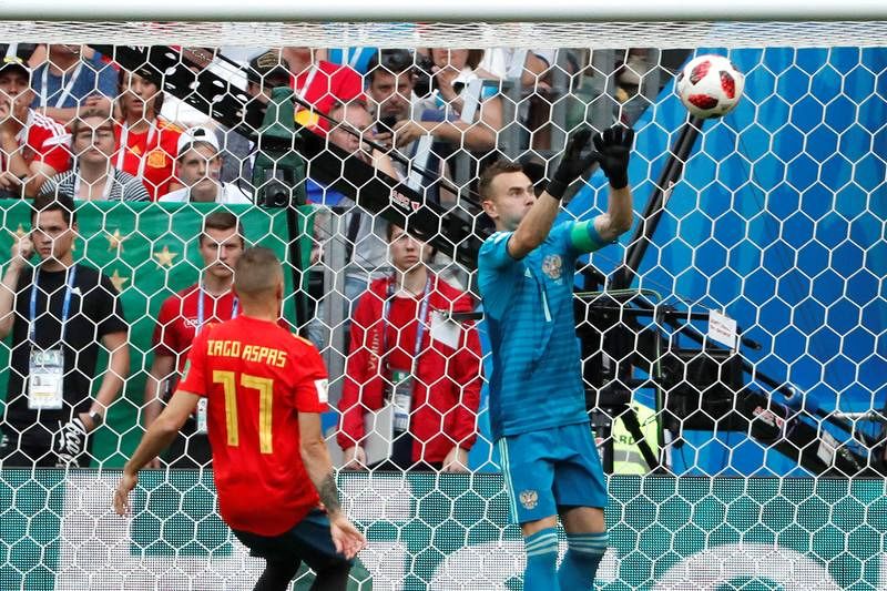 Las mejores imágenes del España-Rusia del Mundial 2018