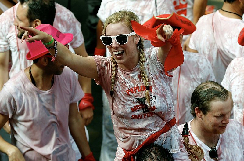 Todo listo para que dé comienzo el chupinazo