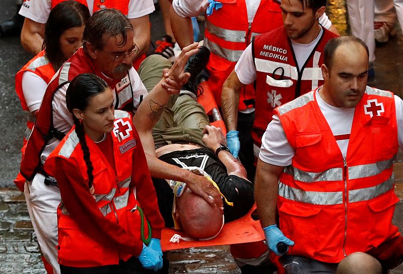 Segundo encierro Sanfermines 2018