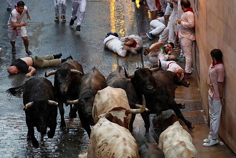 Segundo encierro Sanfermines 2018