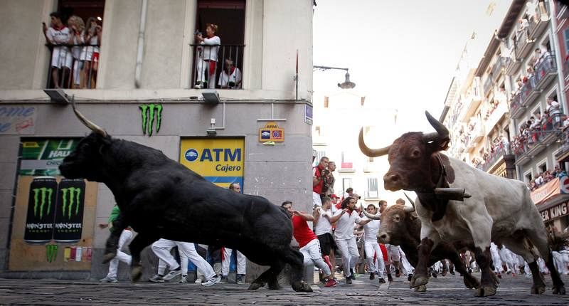 Tercer encierro de los Sanfermines 2018