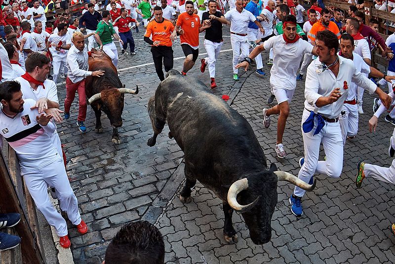 Tercer encierro de los Sanfermines 2018