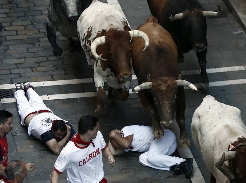 Tercer encierro de los Sanfermines 2018