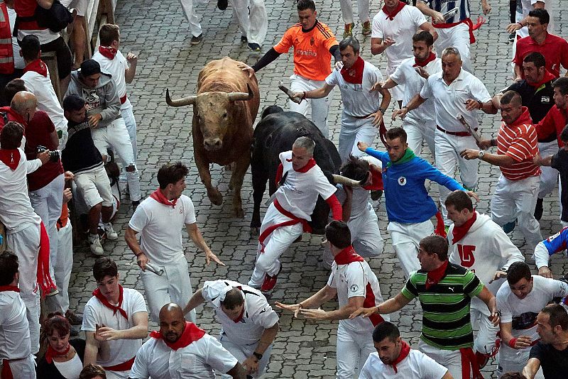 Cuarto encierro de los Sanfermines 2018