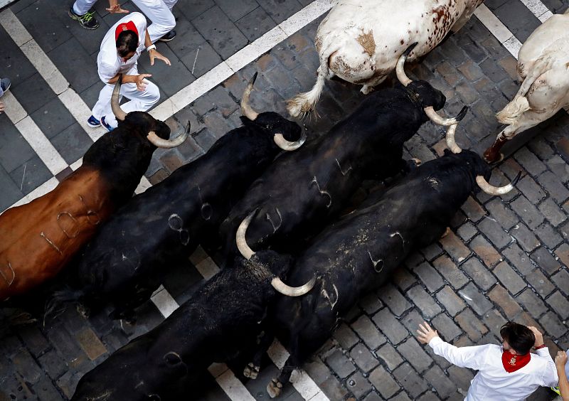 Cuarto encierro de los Sanfermines 2018